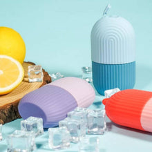 Beauty Ice Roller for Face & Eye Massage (Reusable, Purple)