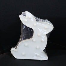 Rabbit Shaped Led Decorative Night Light (1 Pc)