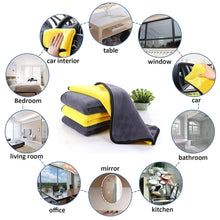 Premium Microfiber Cleaning Cloth Towel (40x30 Cm  1 Pc)