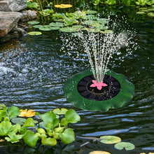 Decorative Solar-powered Floating Water Fountain Pump